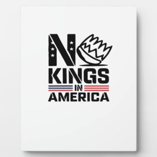 Geen Koningen In Amerika Baby Creatieve Stijl Fotoplaat