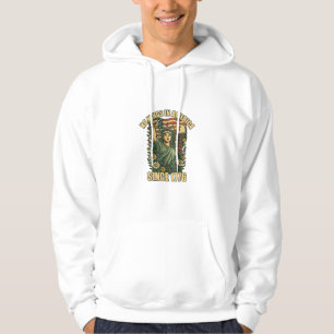 Geen Koningen In Amerika Beeld Van Rechtvaardighei Hoodie