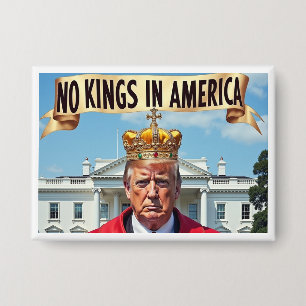 Geen koningen in Amerika Button