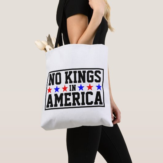 Geen koningen in Amerika Canvas tas (Dichtbij)