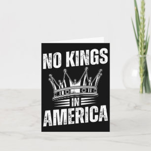 Geen koningen in Amerika Democratie Verenigde Stat Kaart