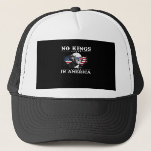 Geen Koningen In Amerika Doge Klassieke Grappige M Trucker Pet