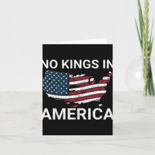 Geen koningen in Amerika dumpen Trump geen autorit Kaart
