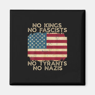 Geen Koningen In Amerika Geen Fascisten Wij Het Vo Magneet