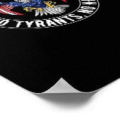 Geen Koningen In Amerika Geen Fascisten Wij Het Vo Poster (Hoek)