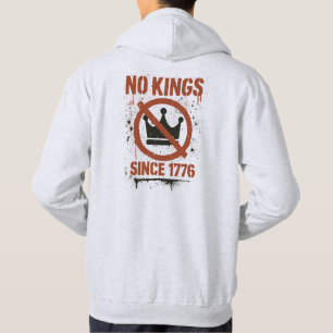 Geen koningen in Amerika, geen koningsdag protest Hoodie