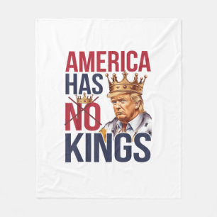 Geen Koningen In Amerika Grappig Amerika Heeft Gee Fleece Deken