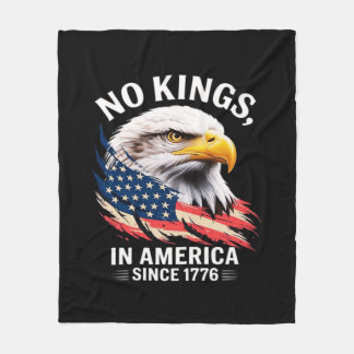 Geen Koningen In Amerika Klassiek Retro Grafisch O Fleece Deken