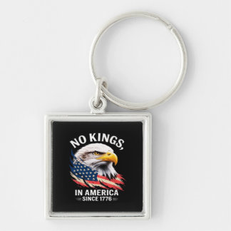 Geen Koningen In Amerika Klassiek Retro Grafisch O Sleutelhanger