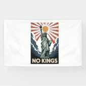 Geen koningen in Amerika Liberity Status USA Democ Spandoek (Horizontaal)