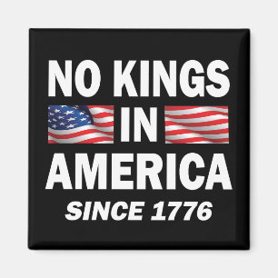 Geen koningen in Amerika Magneet