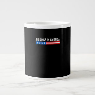 Geen Koningen In Amerika Patriotische Stijl Extra Grote Beker