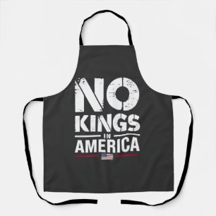 Geen koningen in Amerika Patriottische Amerikaanse Schort