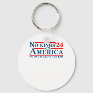 Geen Koningen In Amerika Retro Klassieker Sleutelhanger