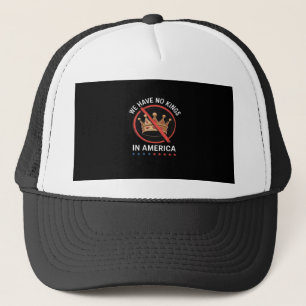 Geen Koningen In Amerika Retro Klassieker Trucker Pet