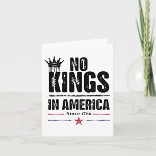 Geen koningen in Amerika sinds 1776 13 Kaart