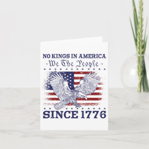 Geen koningen in Amerika sinds 1776 Amerikaanse vl Kaart