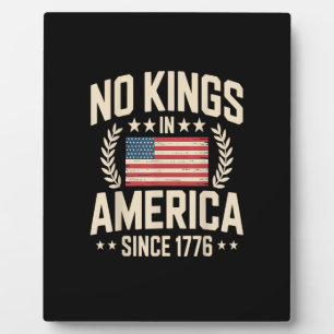 Geen Koningen In Amerika Sinds 1776 Casual Cool On Fotoplaat