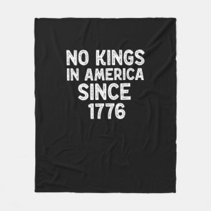 Geen Koningen In Amerika Sinds 1776 Democraten Pat Fleece Deken