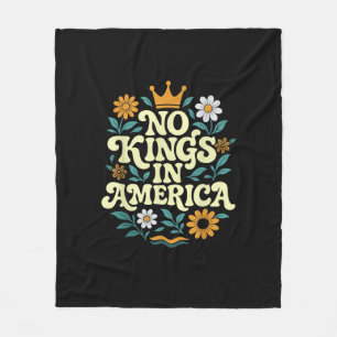 Geen Koningen In Amerika Sinds 1776 Freedom Classi Fleece Deken