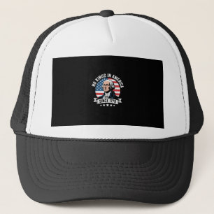 Geen Koningen In Amerika Sinds 1776 Grappige Vrijh Trucker Pet