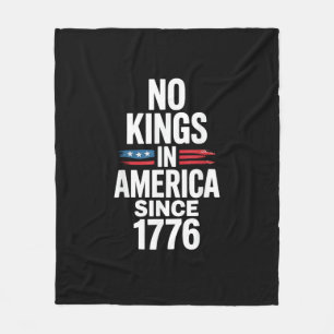 Geen Koningen In Amerika Sinds 1776 Minimaal Schoo Fleece Deken
