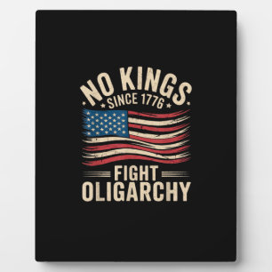 Geen Koningen In Amerika Sinds 1776  Oligarchie Pa Fotoplaat