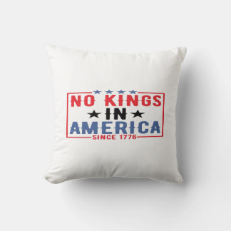 Geen Koningen In Amerika Sinds 1776 Patriottisch O Kussen