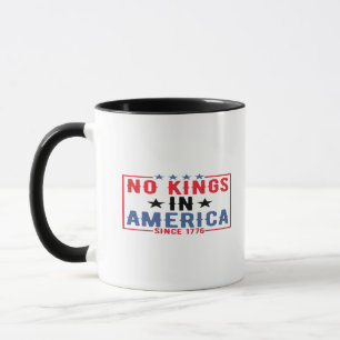 Geen Koningen In Amerika Sinds 1776 Patriottisch O Mok