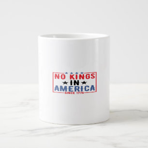 Geen Koningen In Amerika Sinds 1776 Patriottische Extra Grote Beker