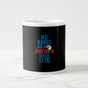 Geen Koningen In Amerika Sinds 1776 T-shirt Geen K Extra Grote Beker