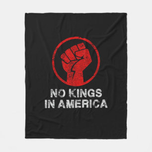 Geen Koningen In Amerika Sinds 1776 Verzetten 8647 Fleece Deken