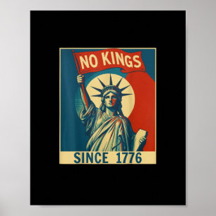 Geen Koningen In Amerika Sinds 1776 Vintage Coole  Poster