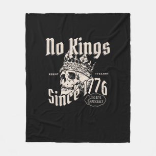 Geen Koningen In Amerika Sinds 1776 Vrijheid Geest Fleece Deken