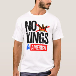 GEEN KONINGEN IN AMERIKA T-SHIRT