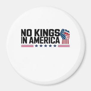 Geen Koningen In Amerika USA Creatieve Casual Magneet