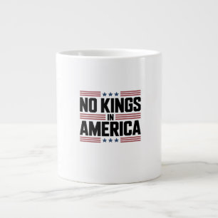 Geen Koningen In Amerika USA Creatieve Stijl Extra Grote Beker