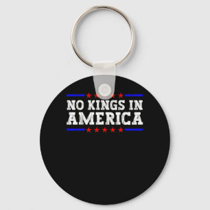 Geen koningen in Amerika verzetten zich Retro Vint Sleutelhanger