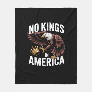 Geen Koningen In Amerika Wij Het Volk Patriotische Fleece Deken