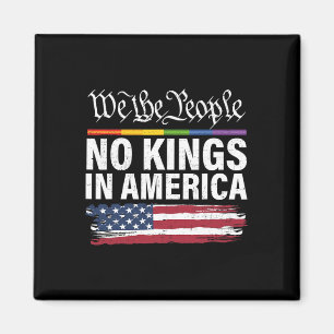 Geen koningen in Amerika wij het volk politieke Sh Magneet