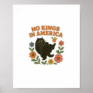 Geen Koningen In Amerika Wij Het Volk Retro Voor M Poster