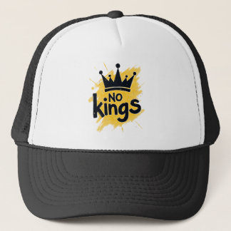 Geen Koningen – Macht aan het Volk Design Trucker Pet