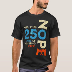 Geen koningen march 28 2026 protest bord t-shirt