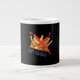 Geen Koningen Trendy Design Extra Grote Beker