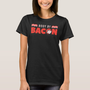 Geen koolhydraten door Bacon Ketogene Diet 6 T-shirt