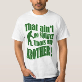 Geen kraak dat mijn broer is t-shirt