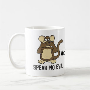 Geen Kwieke apen spreken - Personaliseren Koffiemok