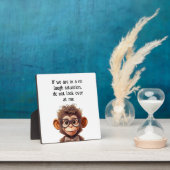 Geen lachsituatie haha fotoplaat (Insitu)