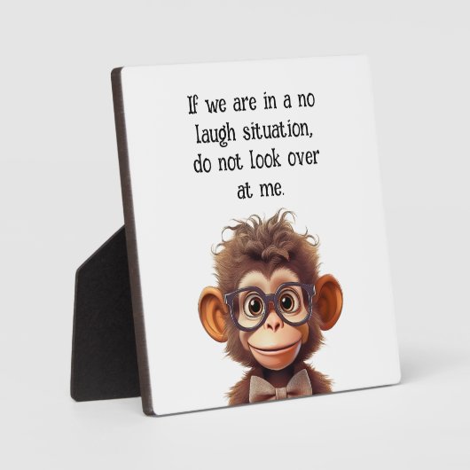 Geen lachsituatie haha fotoplaat (Voorkant)