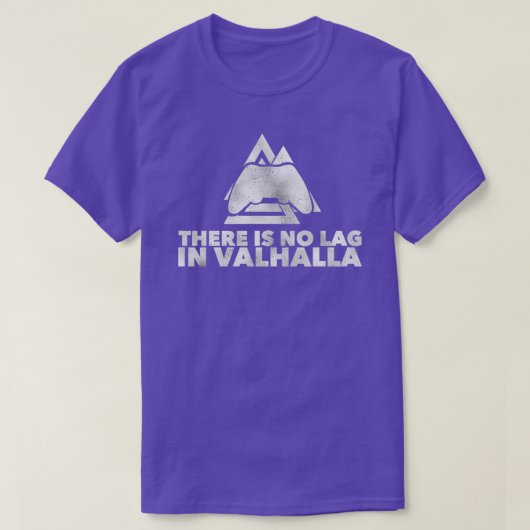 Geen Lag in Valhalla T-shirt (Design voorkant)